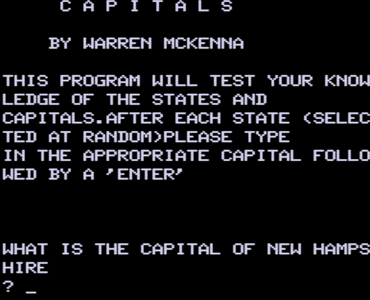 Screen shot
